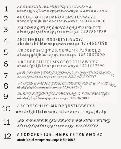 Egyedi családfa nyaklánc gravírozott nevekkel